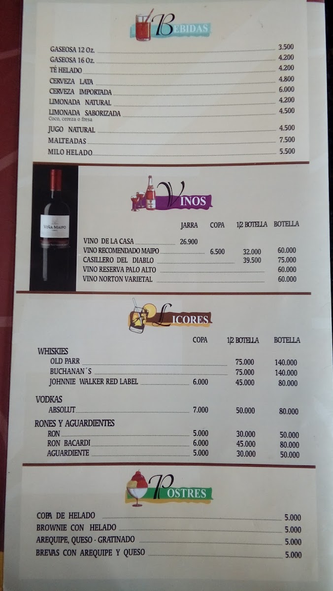 Menu Pizza Nostra - Duitama-8