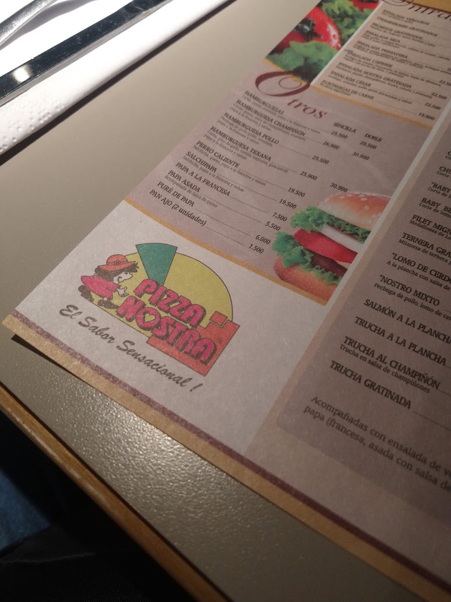 Menu Pizza Nostra - Duitama-9